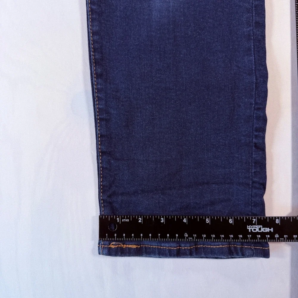 Levis 501 Original Fit Jeans Mens 31x30 Dark Wash Button Fly Straight Leg Denim